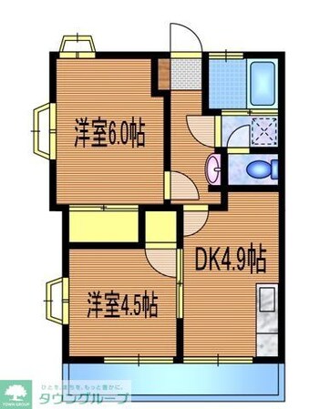 第2ハイツヒロスミの物件間取画像